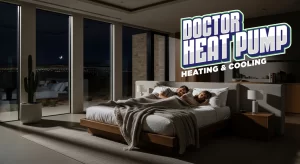 Couple-Sleeping-Soundly-in-modern-home-with-Vegas-Vibes_Doctor-Heat-Pump