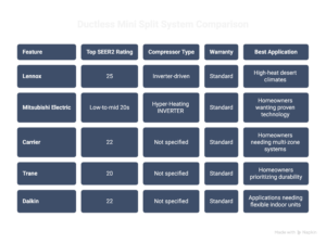 Ductless-Mini-Split-Brand-Comparison-graphic