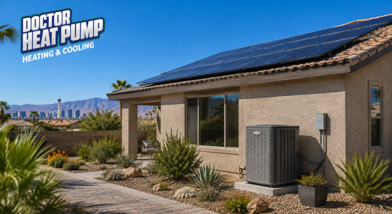 Doctor-Heat-Pump-Solar-Heat-Pump-Vegas-Home-Exterior