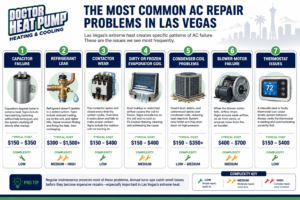 The-most-common-AC-Repair-Problems-in-Las-Vegas_Doctor-Heat-Pump-Graphic