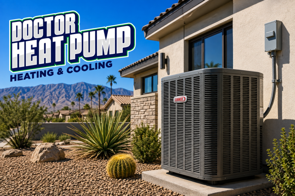 high-efficiency-heat-pump-installed-at-a-Las-Vegas-home-by-Doctor-Heat-Pump
