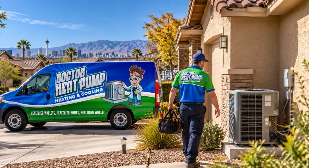 doctor-heat-pump-fall-tune-up-technician-las-vegas-home